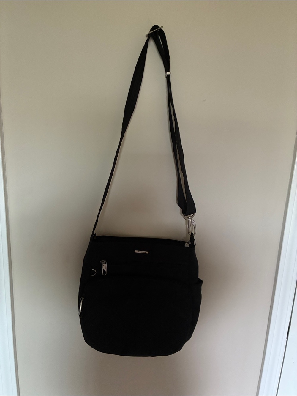 Black Crossbody Shoulder Bag - Unbranded